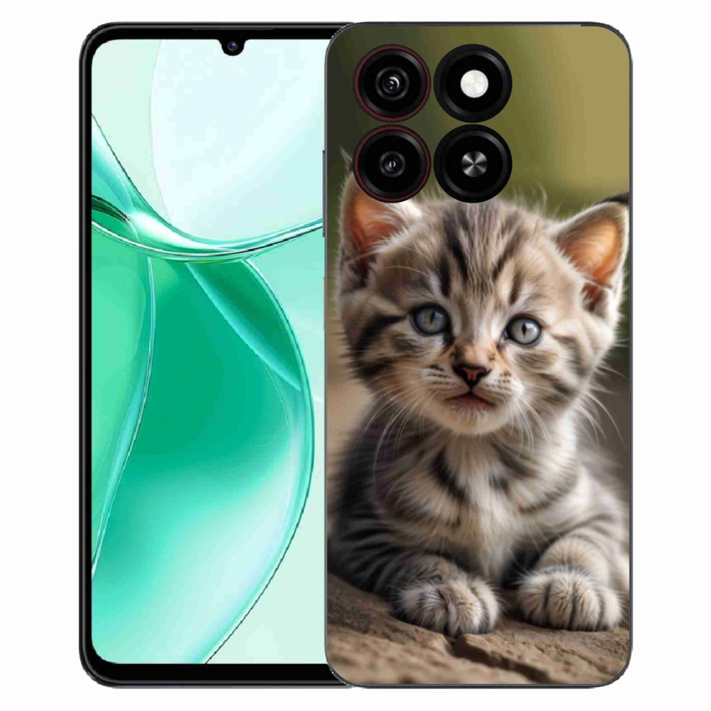 Gélový kryt mmCase na ZTE Blade A35 - roztomilé mačiatko 9