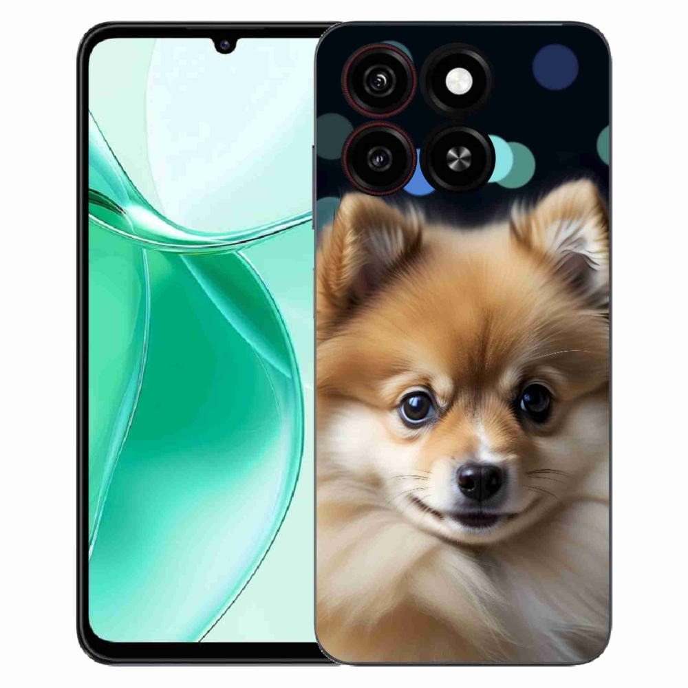 Gélový kryt mmCase na ZTE Blade A35 - roztomilý pomeranian