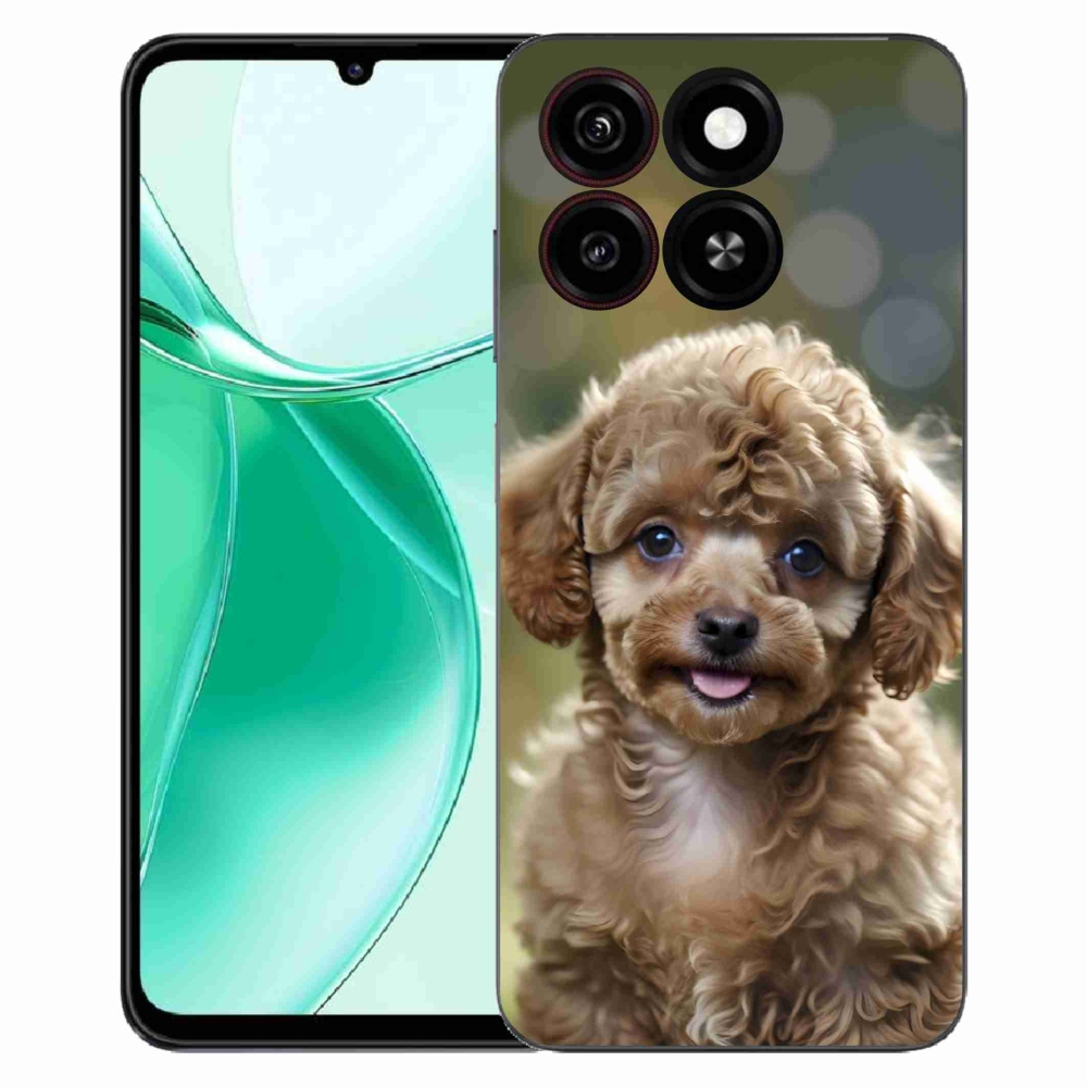 Gélový kryt mmCase na ZTE Blade A35 - roztomilý pudel