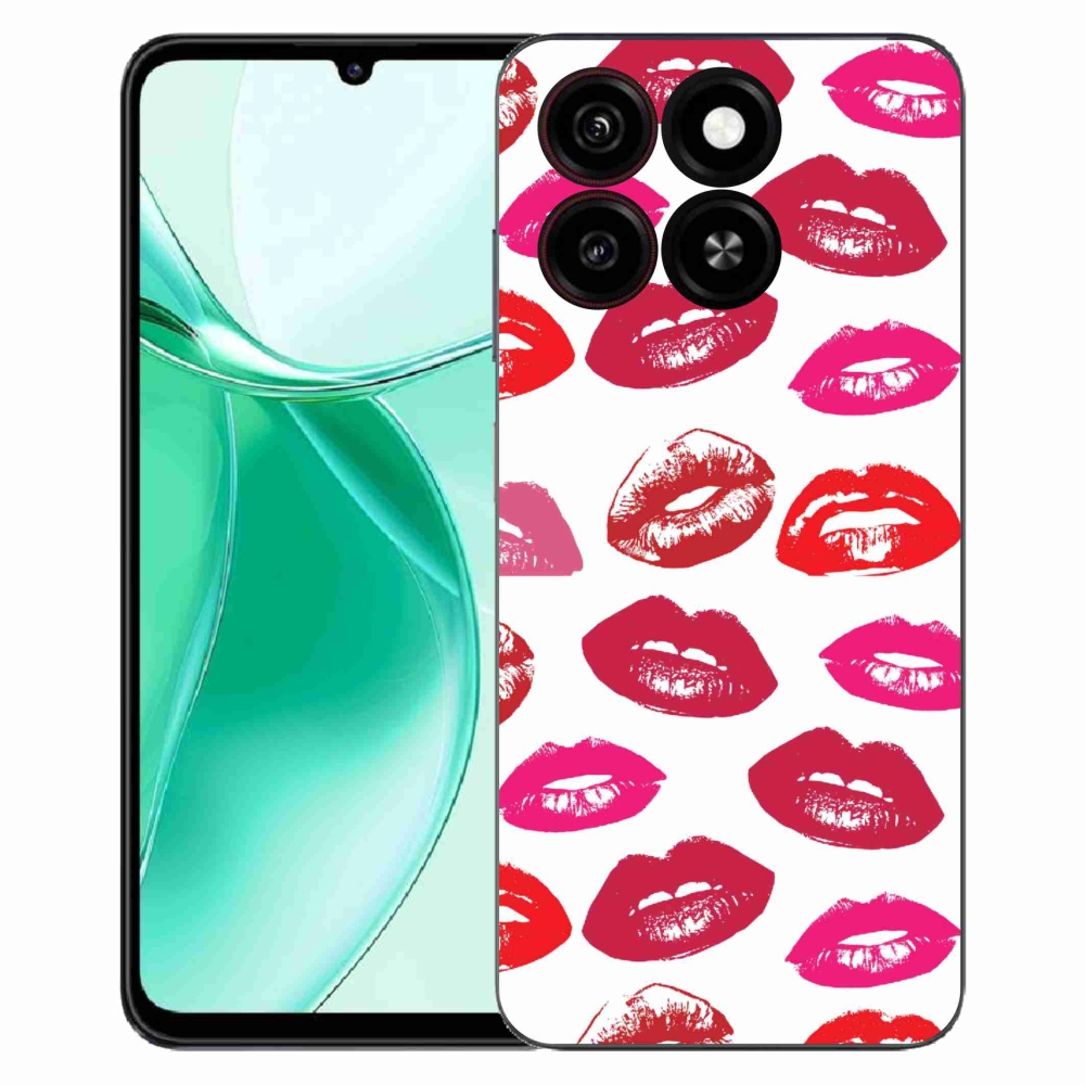 Gélový kryt mmCase na ZTE Blade A35 - pery