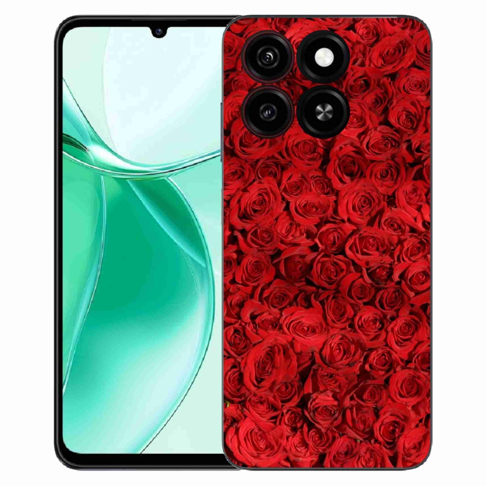 Gélový kryt mmCase na ZTE Blade A35 - ruža