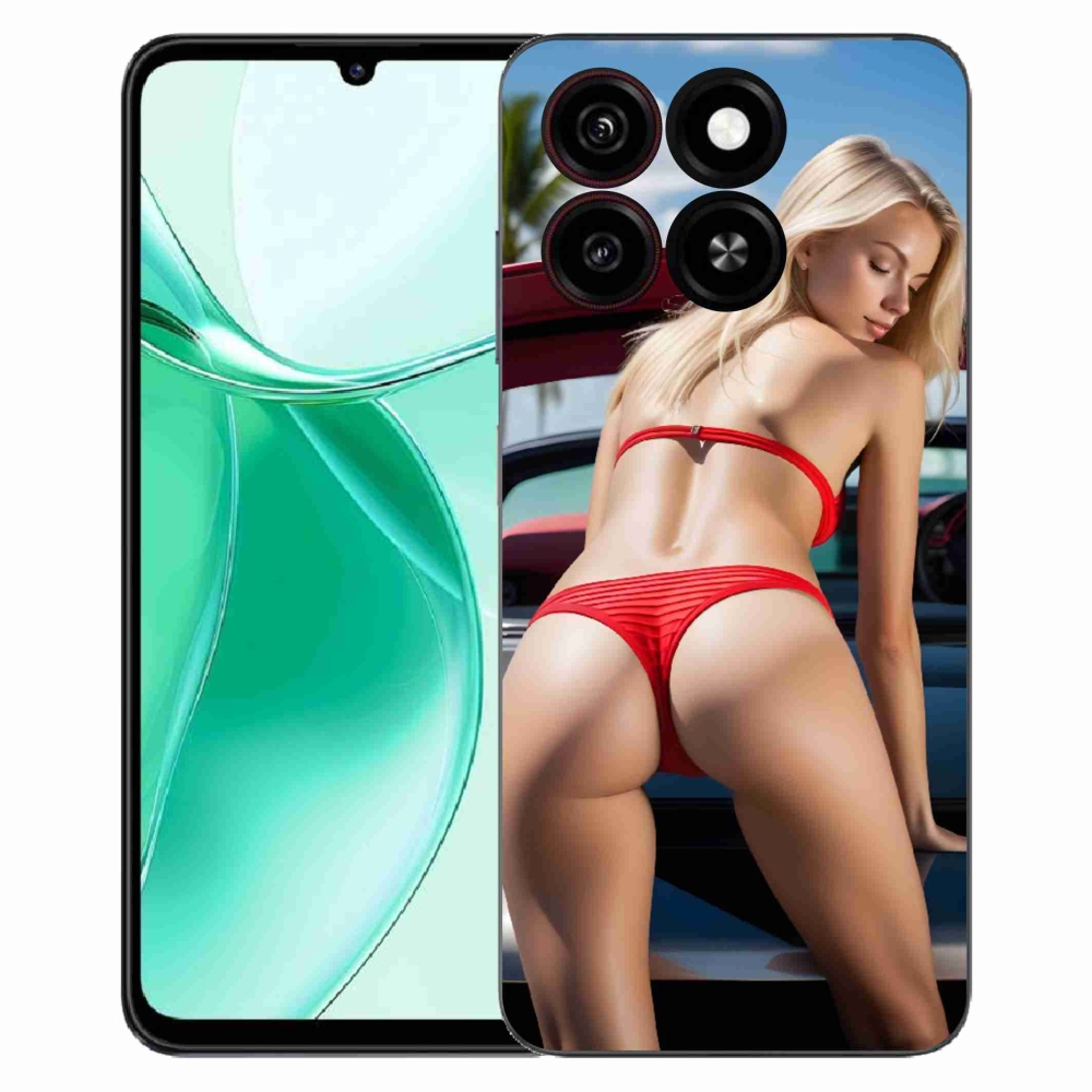 Gélový kryt mmCase na ZTE Blade A35 - sexi žena 2
