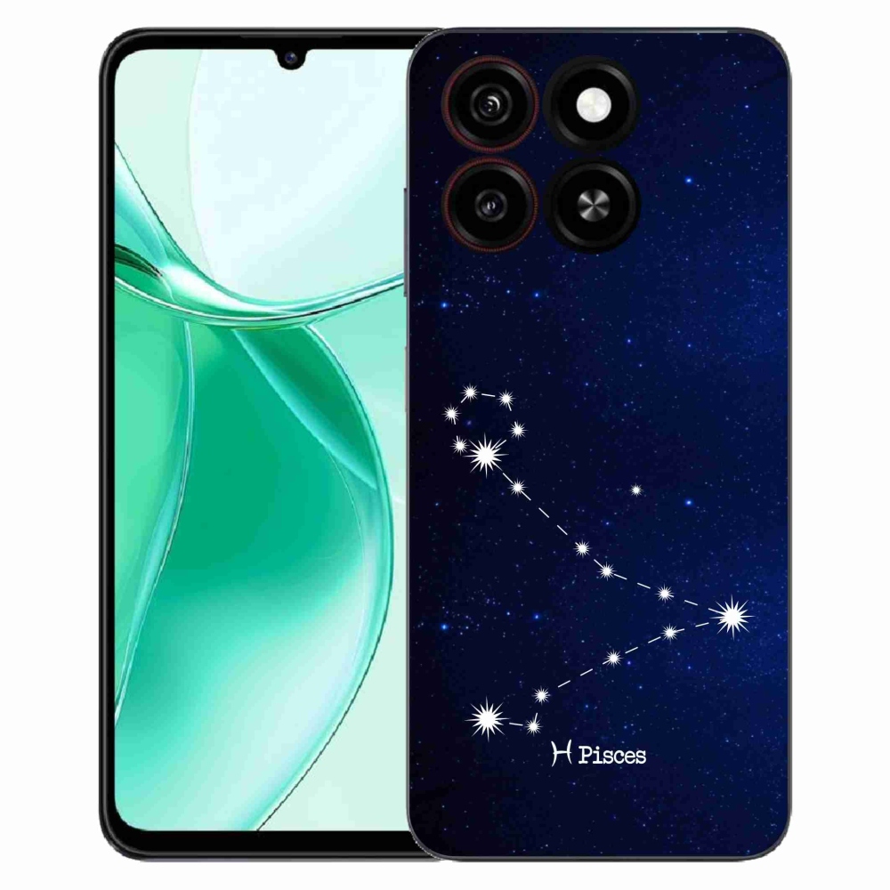 Gélový kryt mmCase na ZTE Blade A35 - súhvezdie Ryby