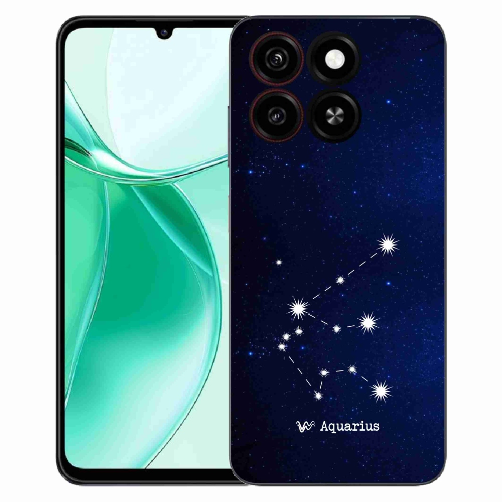 Gélový kryt mmCase na ZTE Blade A35 - súhvezdie Vodnára