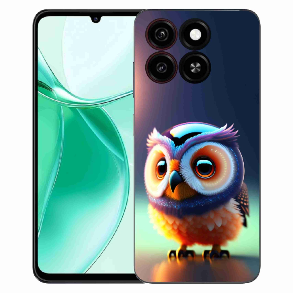Gélový kryt mmCase na ZTE Blade A35 - sovička