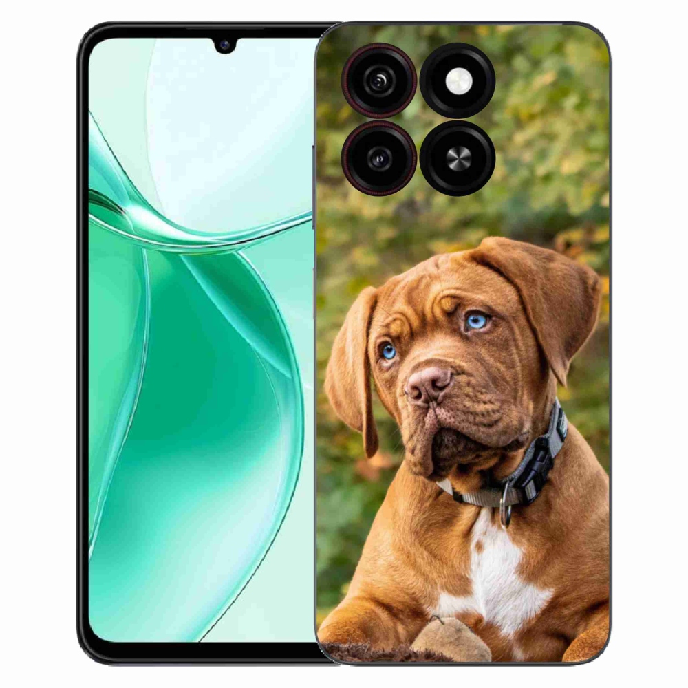 Gélový kryt mmCase na ZTE Blade A35 - šteňa