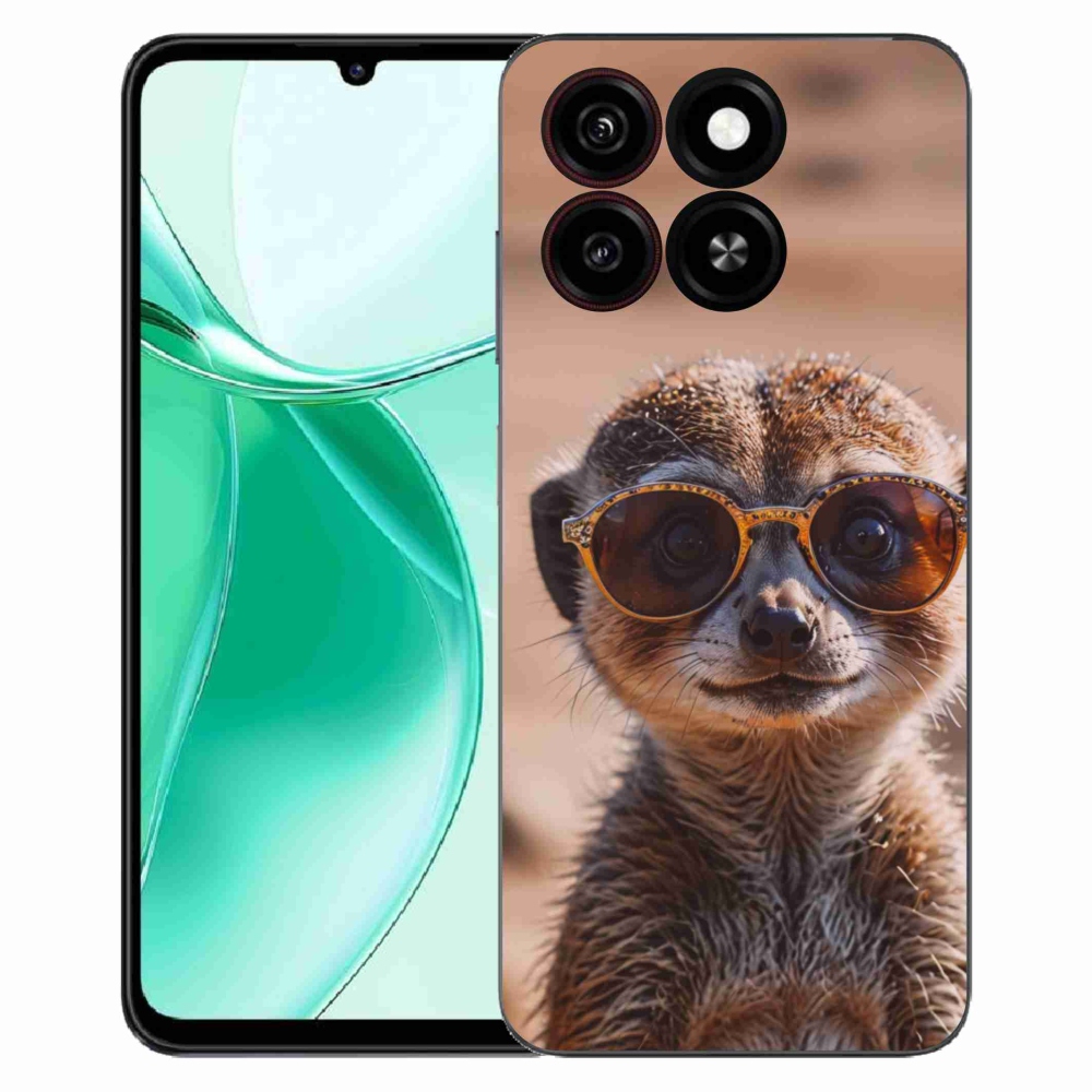 Gélový kryt mmCase na ZTE Blade A35 - štýlová surikata