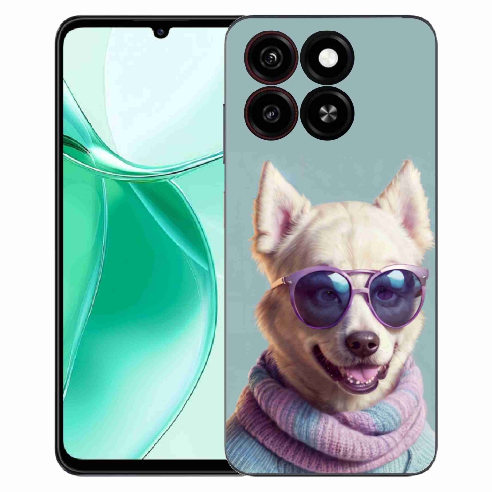 Gélový kryt mmCase na ZTE Blade A35 - štýlový nemecký špic