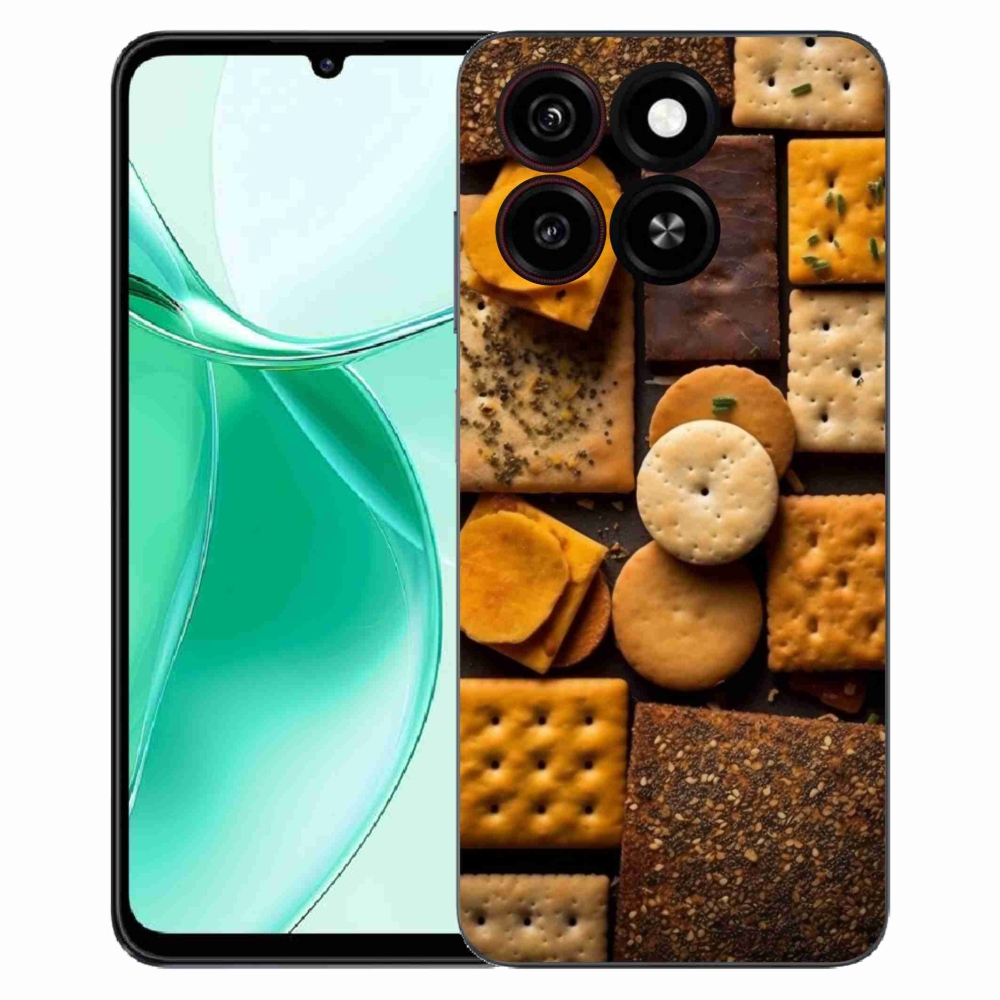 Gélový kryt mmCase na ZTE Blade A35 - sušienky