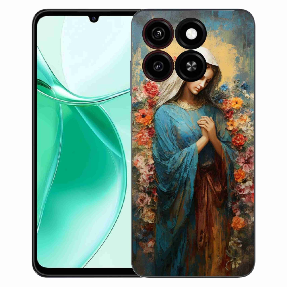 Gélový kryt mmCase na ZTE Blade A35 - svätá žena
