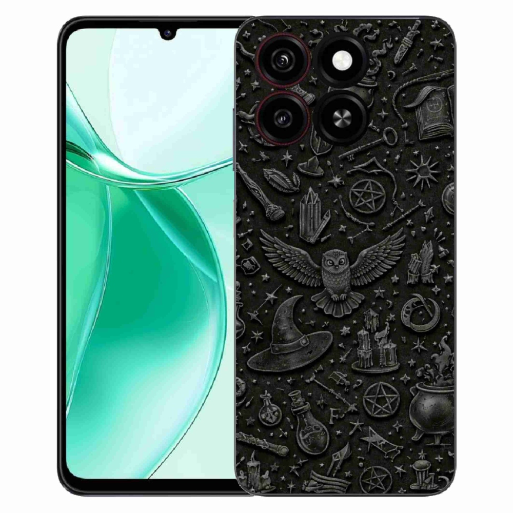 Gélový kryt mmCase na ZTE Blade A35 - tmavý magický svet