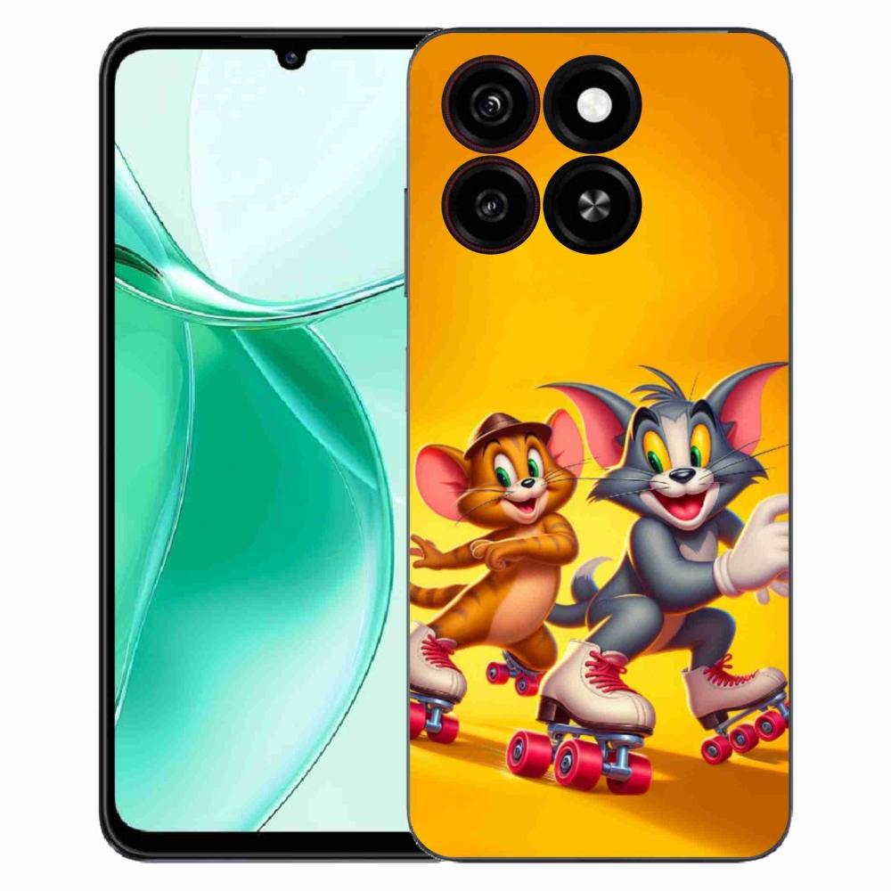 Gélový kryt mmCase na ZTE Blade A35 - tom a jerry