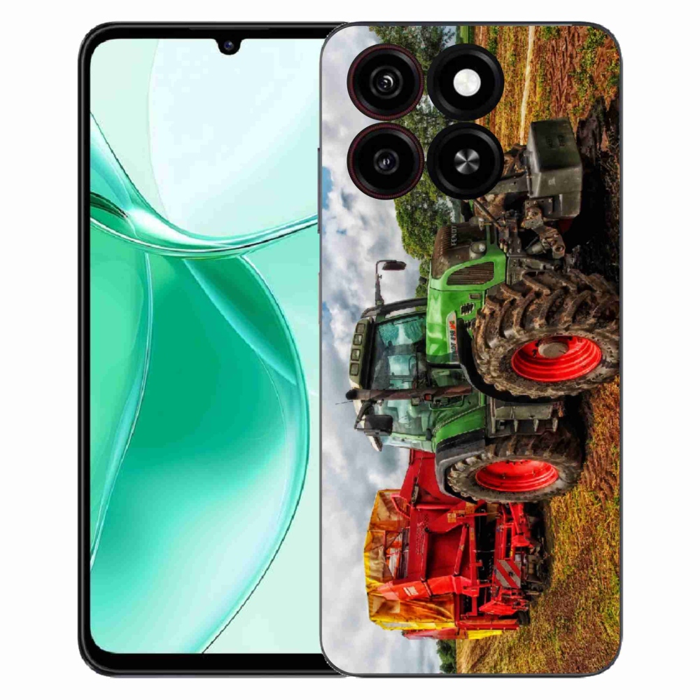 Gélový kryt mmCase na ZTE Blade A35 - traktor 4
