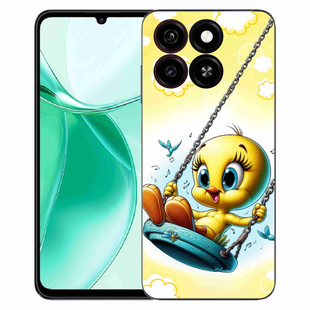 Gélový kryt mmCase na ZTE Blade A35 - tweety