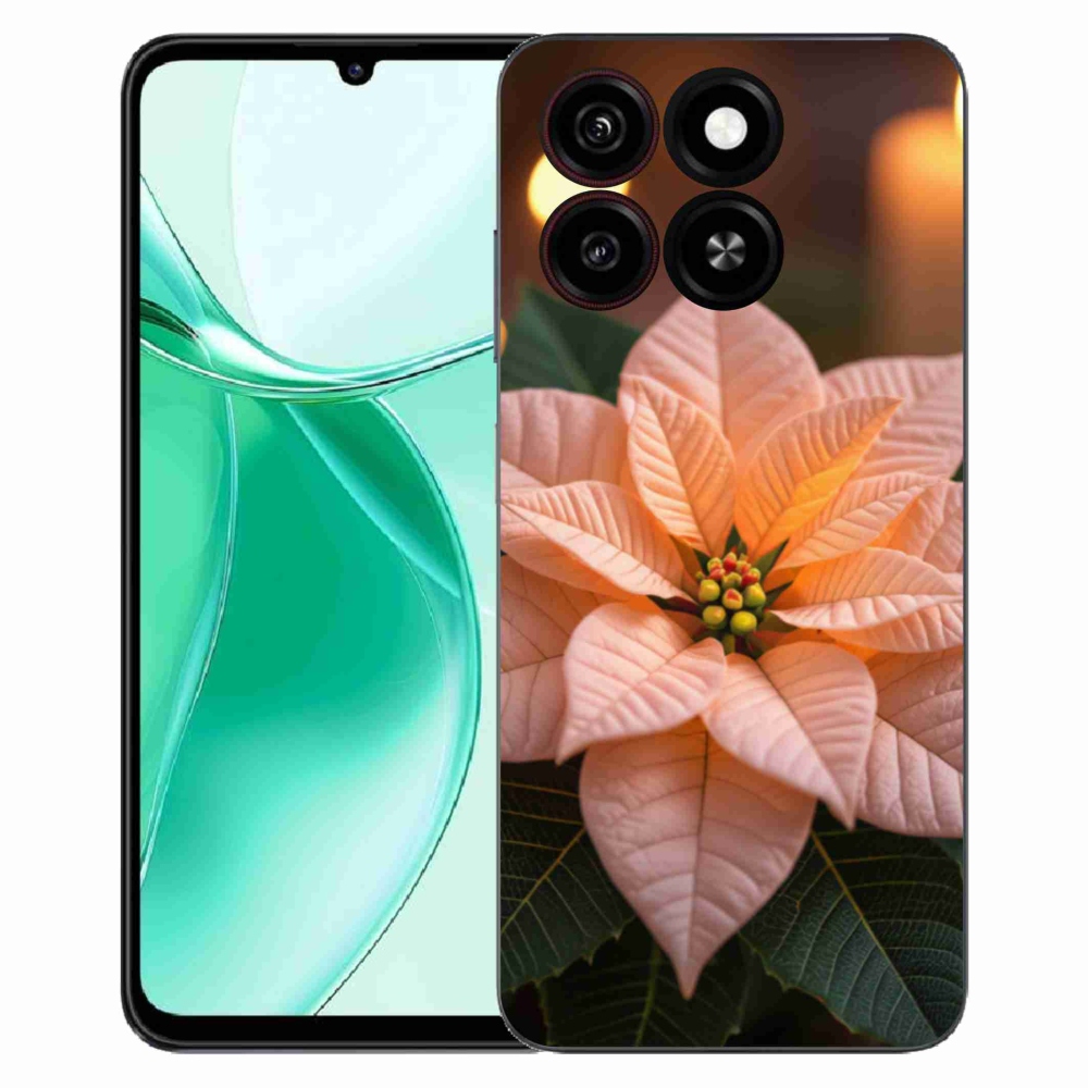 Gélový kryt mmCase na ZTE Blade A35 - vianočná hviezda