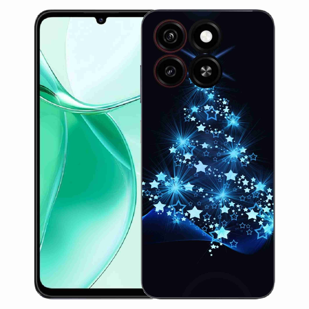 Gélový kryt mmCase na ZTE Blade A35 - vianočný stromček