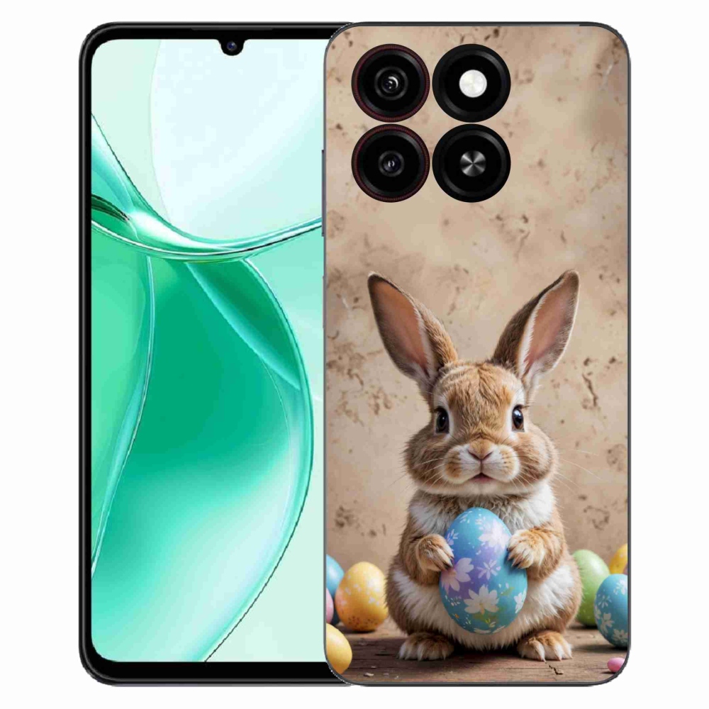 Gélový kryt mmCase na ZTE Blade A35 - veľkonočný zajačik