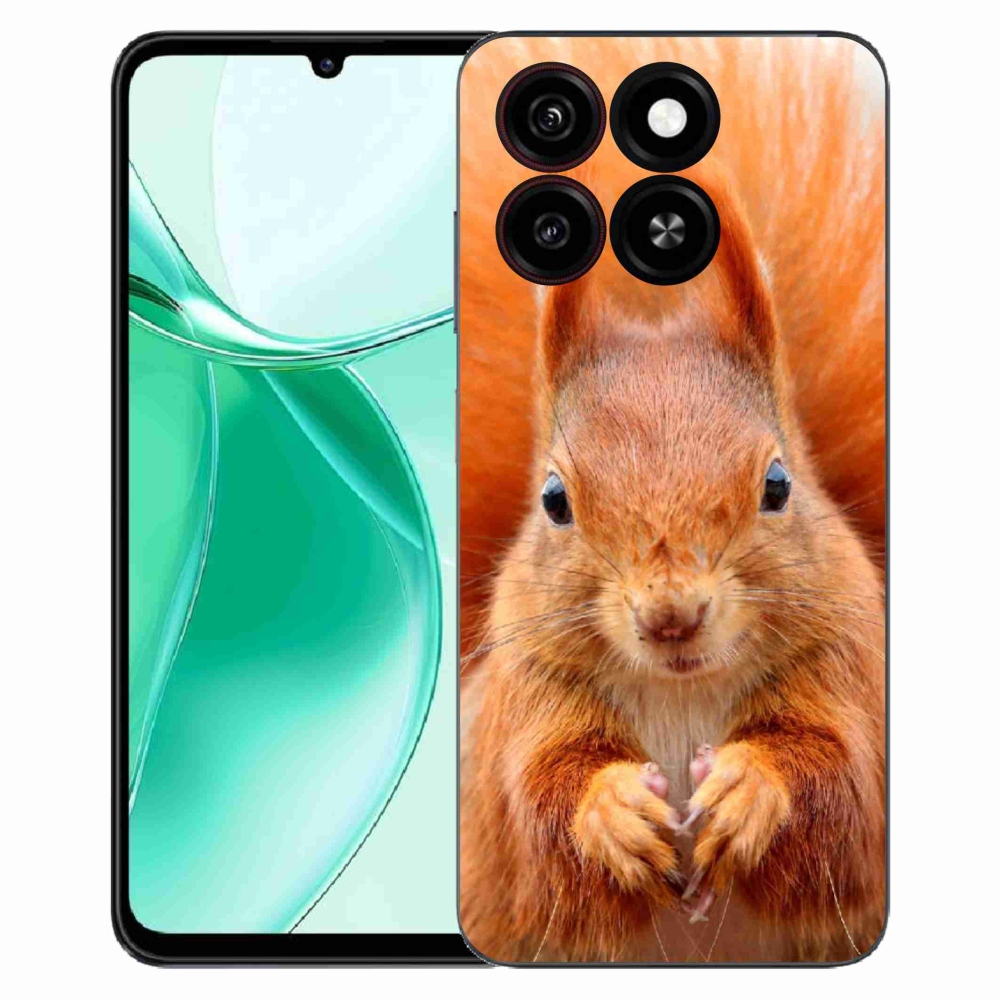 Gélový kryt mmCase na ZTE Blade A35 - veverička