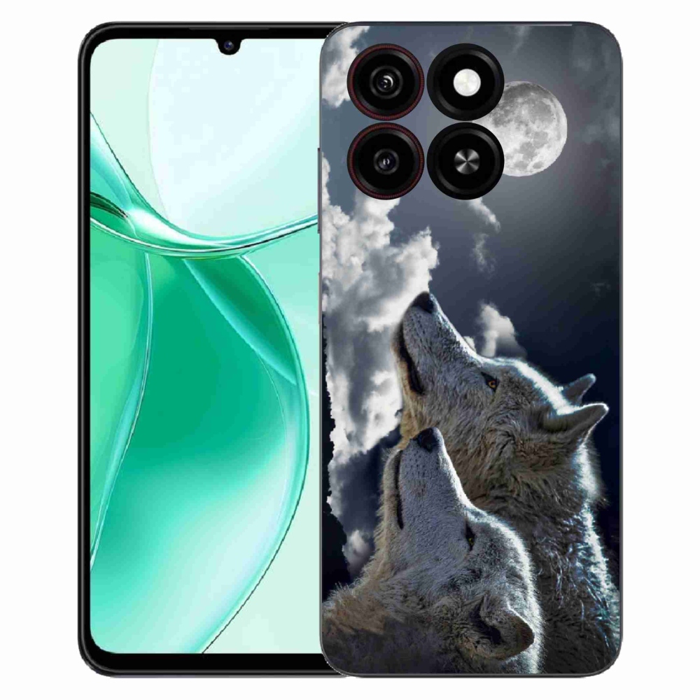 Gélový kryt mmCase na ZTE Blade A35 - vlci