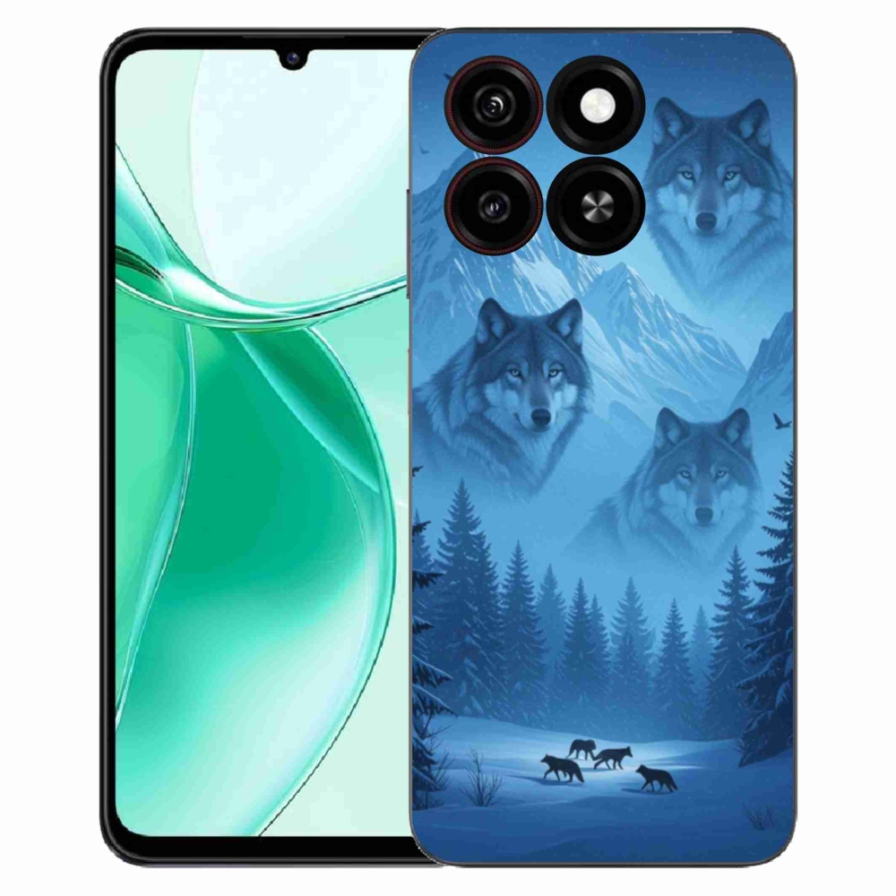 Gélový kryt mmCase na ZTE Blade A35 - vlčia svorka