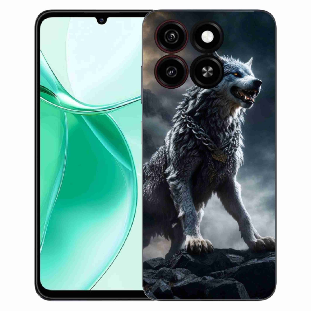 Gélový kryt mmCase na ZTE Blade A35 - vlk 1