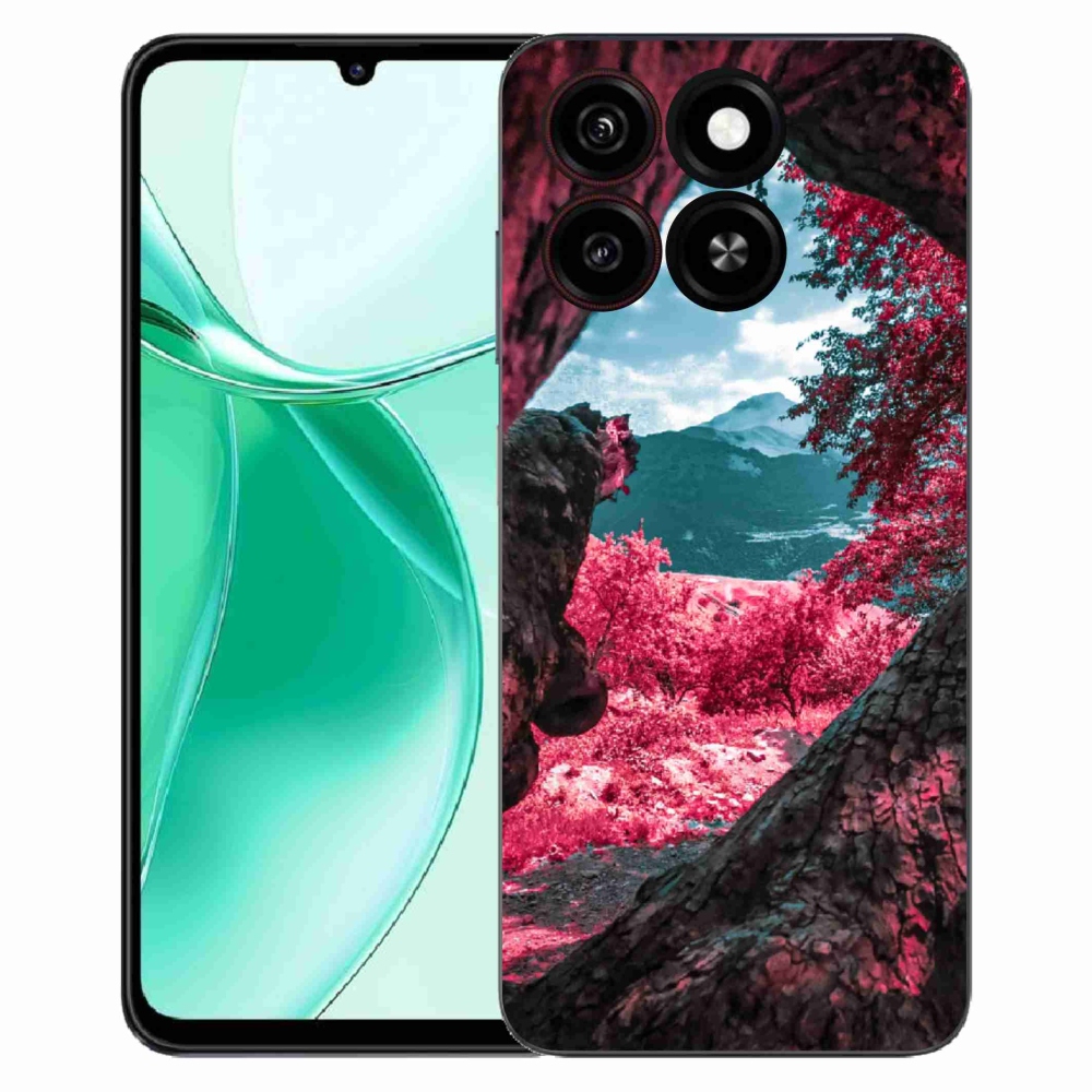 Gélový kryt mmCase na ZTE Blade A35 - výhľad na hory