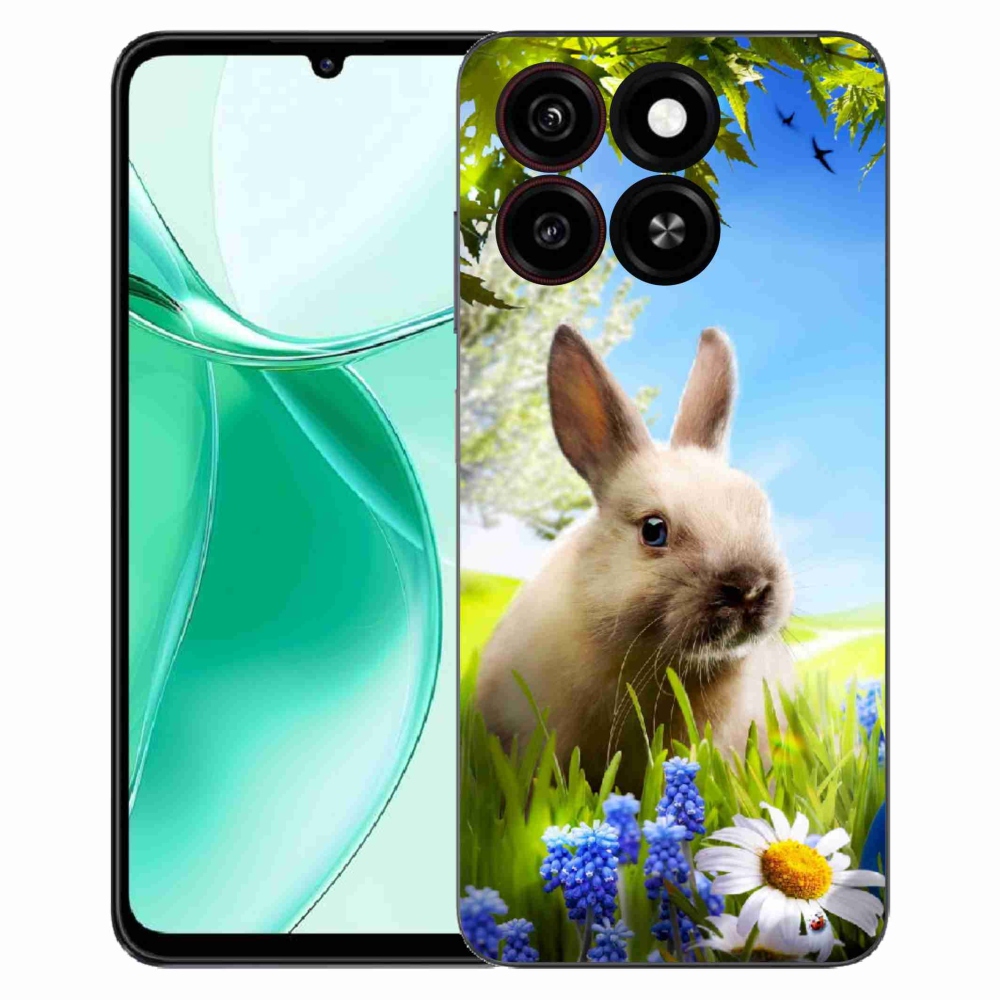 Gélový kryt mmCase na ZTE Blade A35 - zajačik