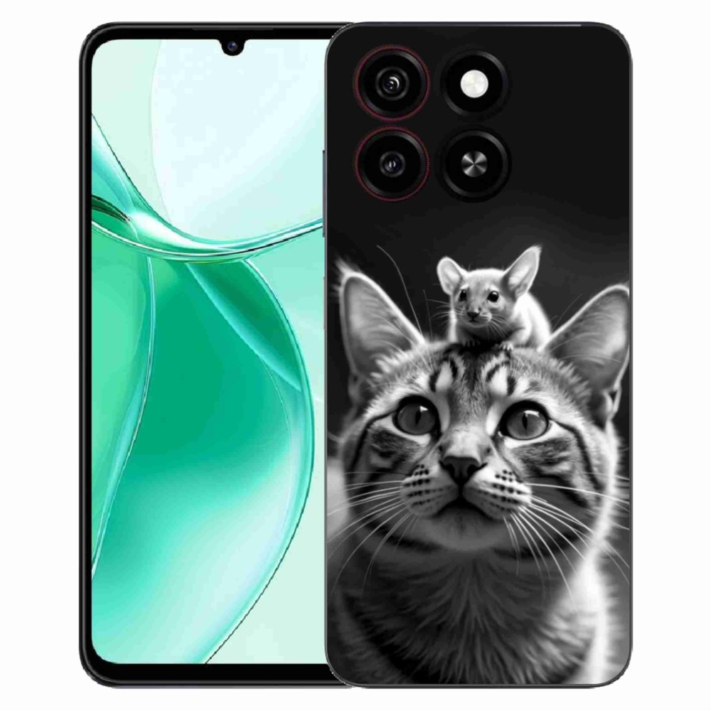Gélový kryt mmCase na ZTE Blade A35 - zvieracie priateľstvo 2