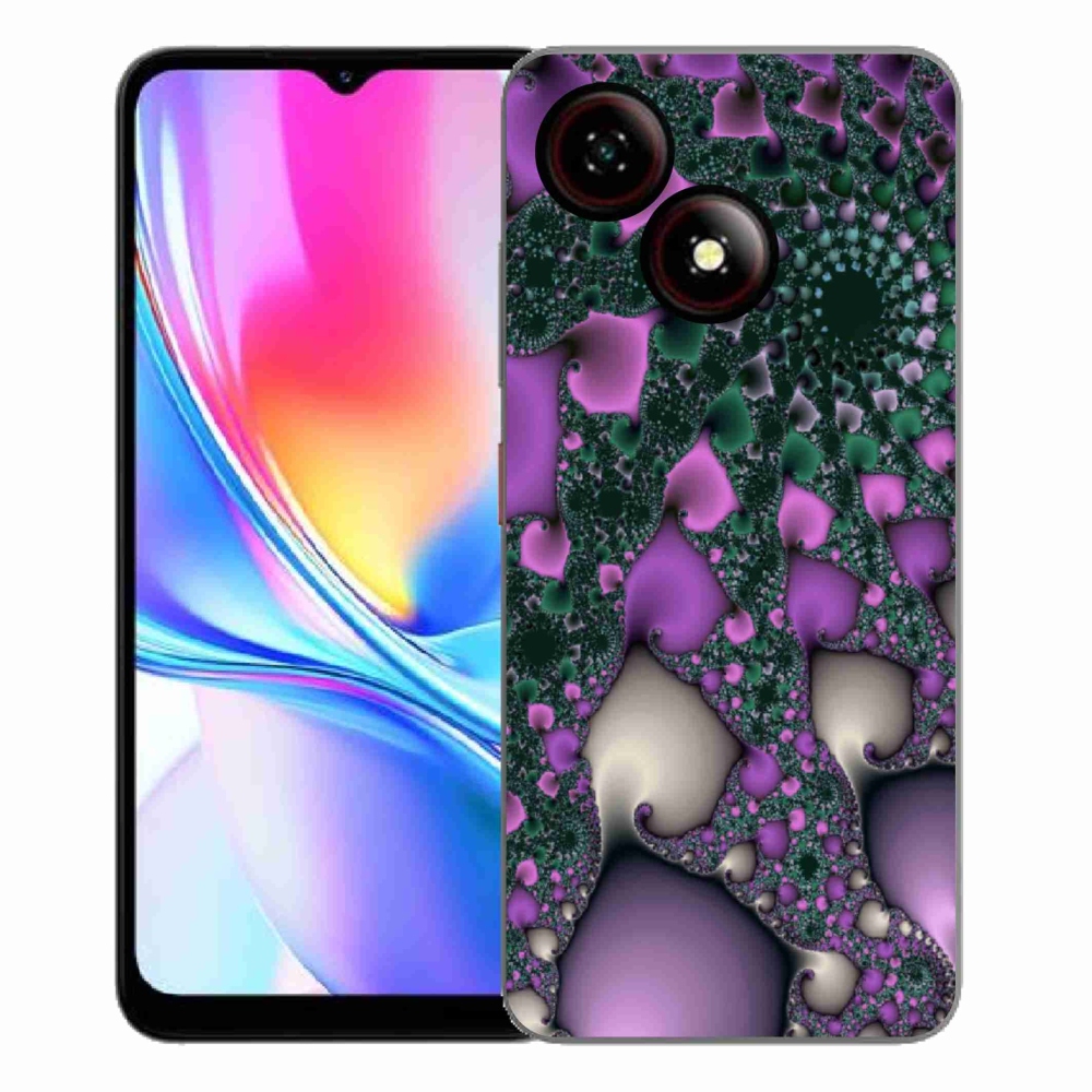 Gélový kryt mmCase na ZTE Blade A35E - abstrakt 7