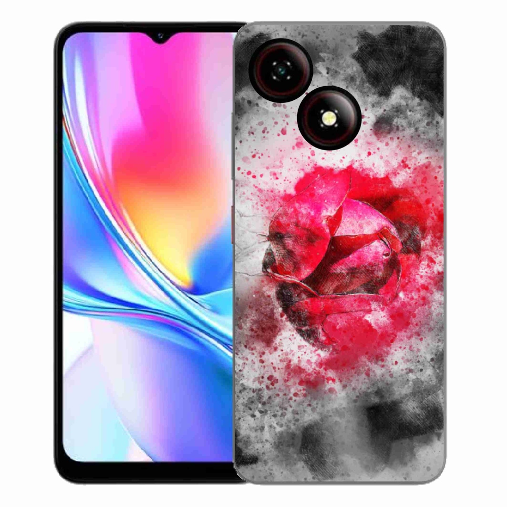 Gélový kryt mmCase na ZTE Blade A35E - abstrakt 9