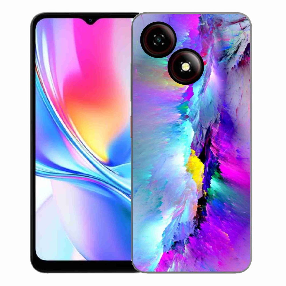 Gélový kryt mmCase na ZTE Blade A35E - abstrakt