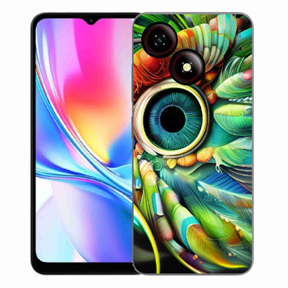 Gélový kryt mmCase na ZTE Blade A35E - abstraktný motív 18