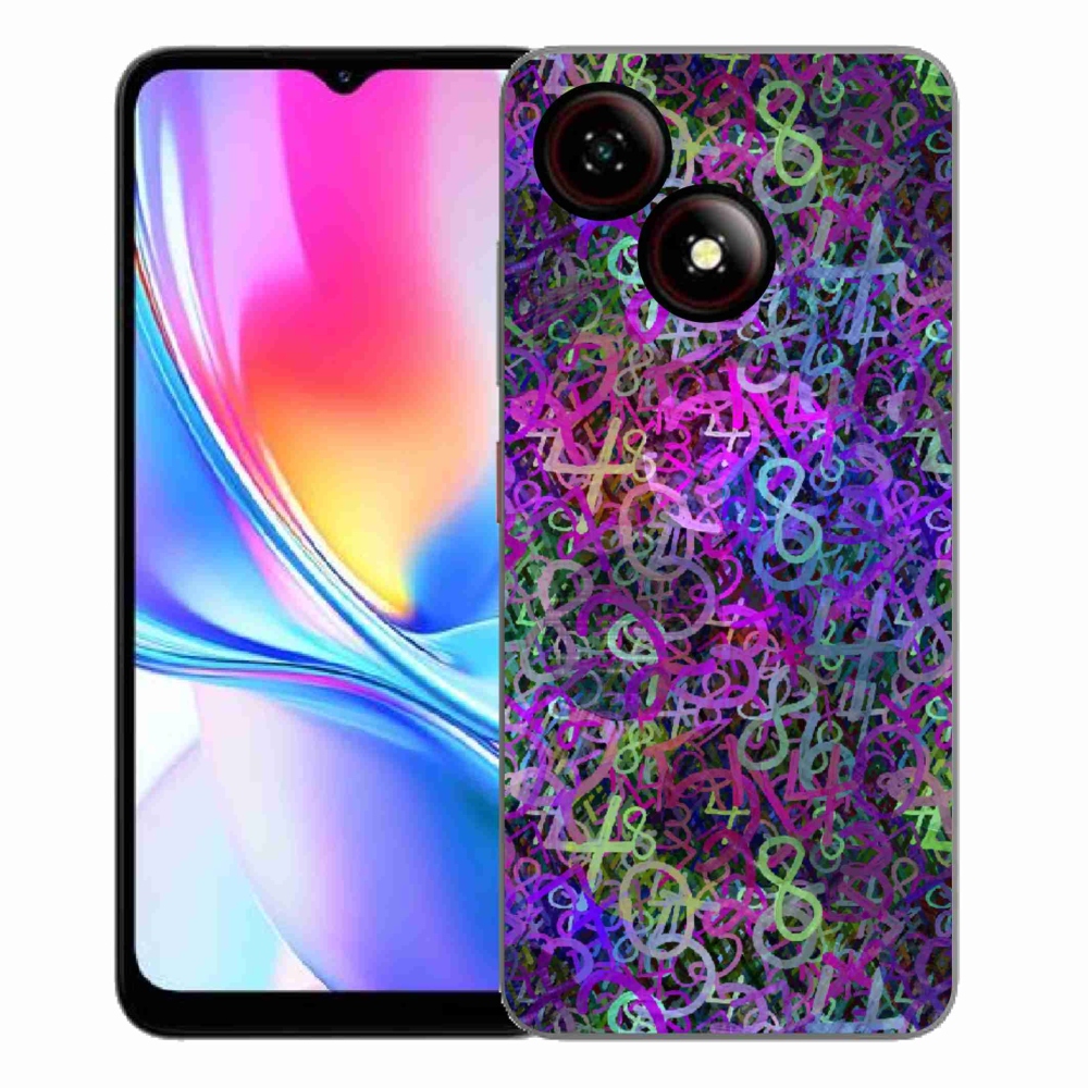 Gélový kryt mmCase na ZTE Blade A35E - abstraktný motív 25