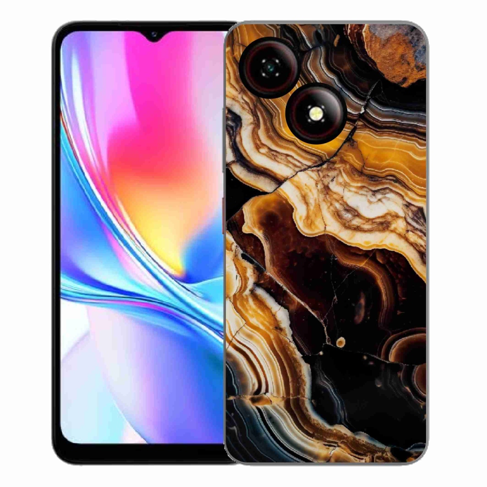 Gélový kryt mmCase na ZTE Blade A35E - abstraktný motív 26