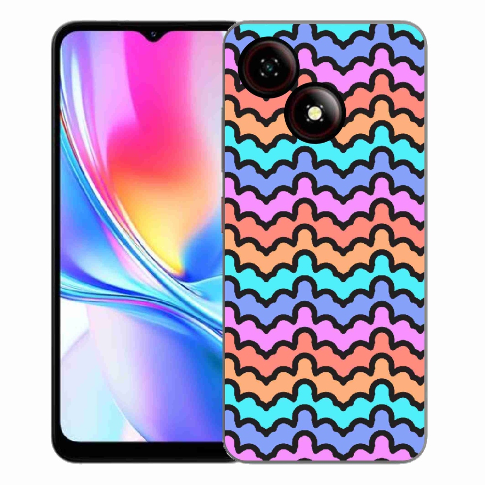 Gélový kryt mmCase na ZTE Blade A35E - abstraktný motív 30