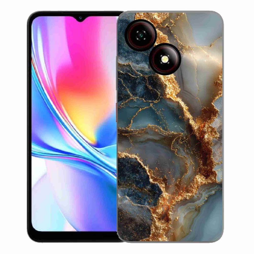 Gélový kryt mmCase na ZTE Blade A35E - abstraktný motív 33