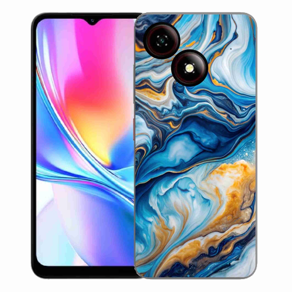 Gélový kryt mmCase na ZTE Blade A35E - abstraktný motív 34