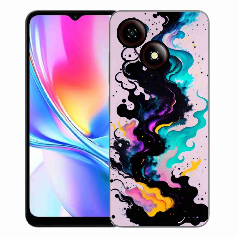 Gélový kryt mmCase na ZTE Blade A35E - abstraktný motív 4