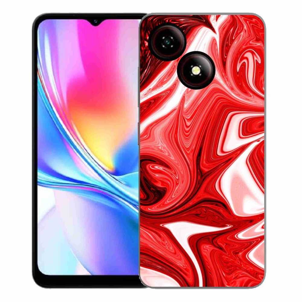 Gélový kryt mmCase na ZTE Blade A35E - abstraktný motív 43