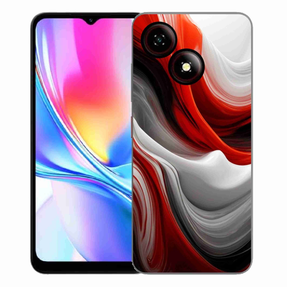 Gélový kryt mmCase na ZTE Blade A35E - abstraktný motív 47