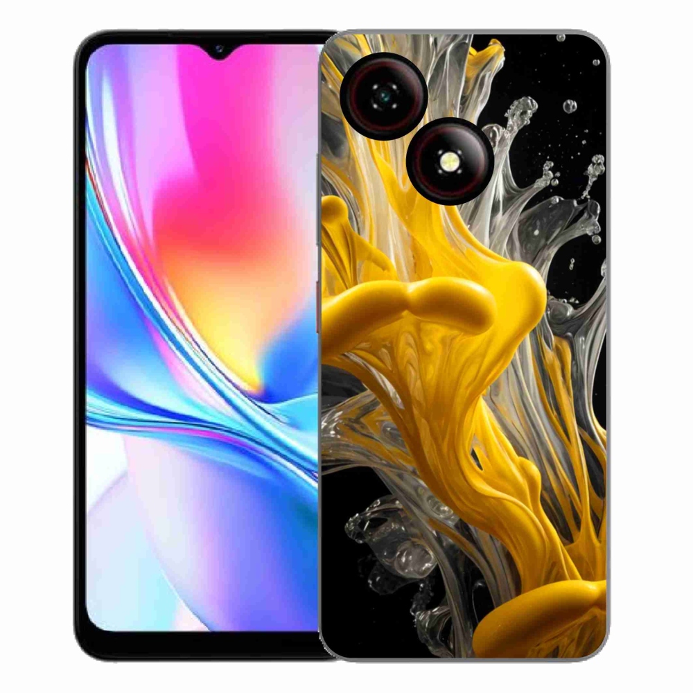 Gélový kryt mmCase na ZTE Blade A35E - abstraktný motív 48