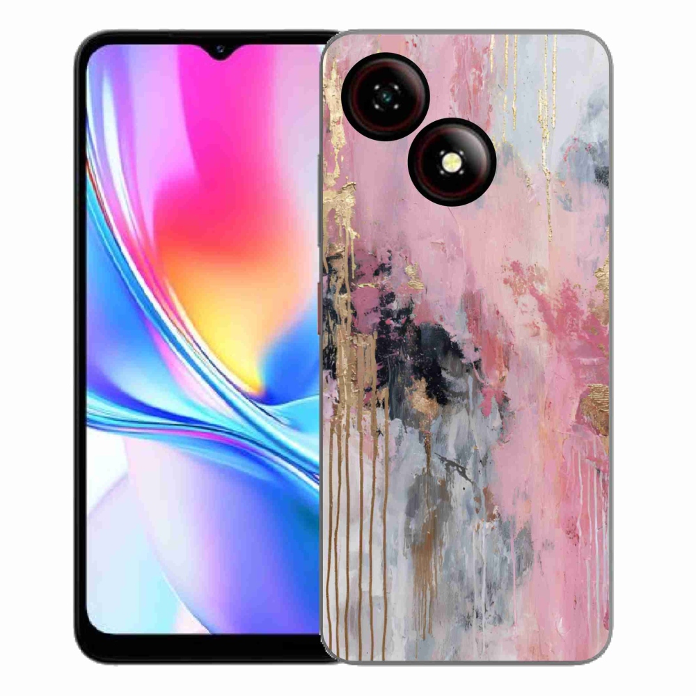 Gélový kryt mmCase na ZTE Blade A35E - abstraktný motív 49