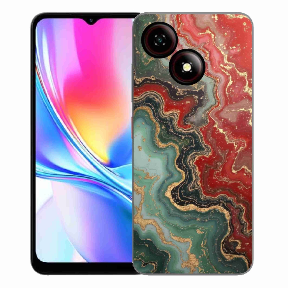 Gélový kryt mmCase na ZTE Blade A35E - abstraktný motív 55