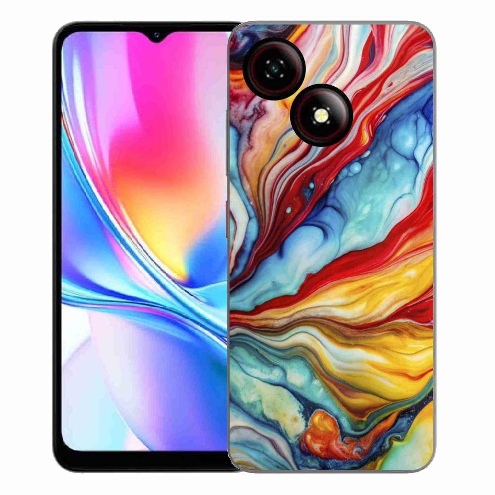 Gélový kryt mmCase na ZTE Blade A35E - abstraktný motív 58
