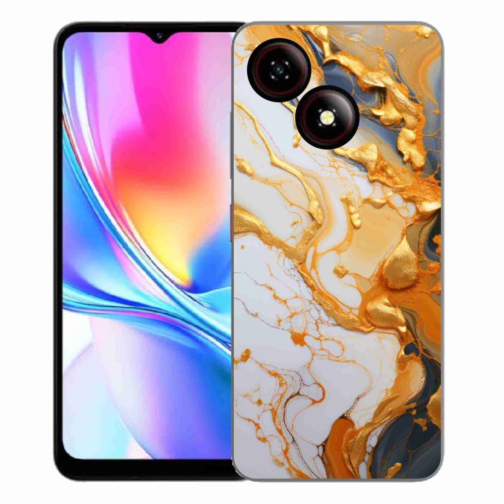 Gélový kryt mmCase na ZTE Blade A35E - abstraktný motív 6