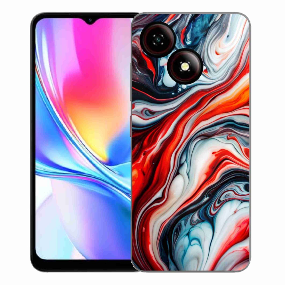 Gélový kryt mmCase na ZTE Blade A35E - abstraktný motív 63