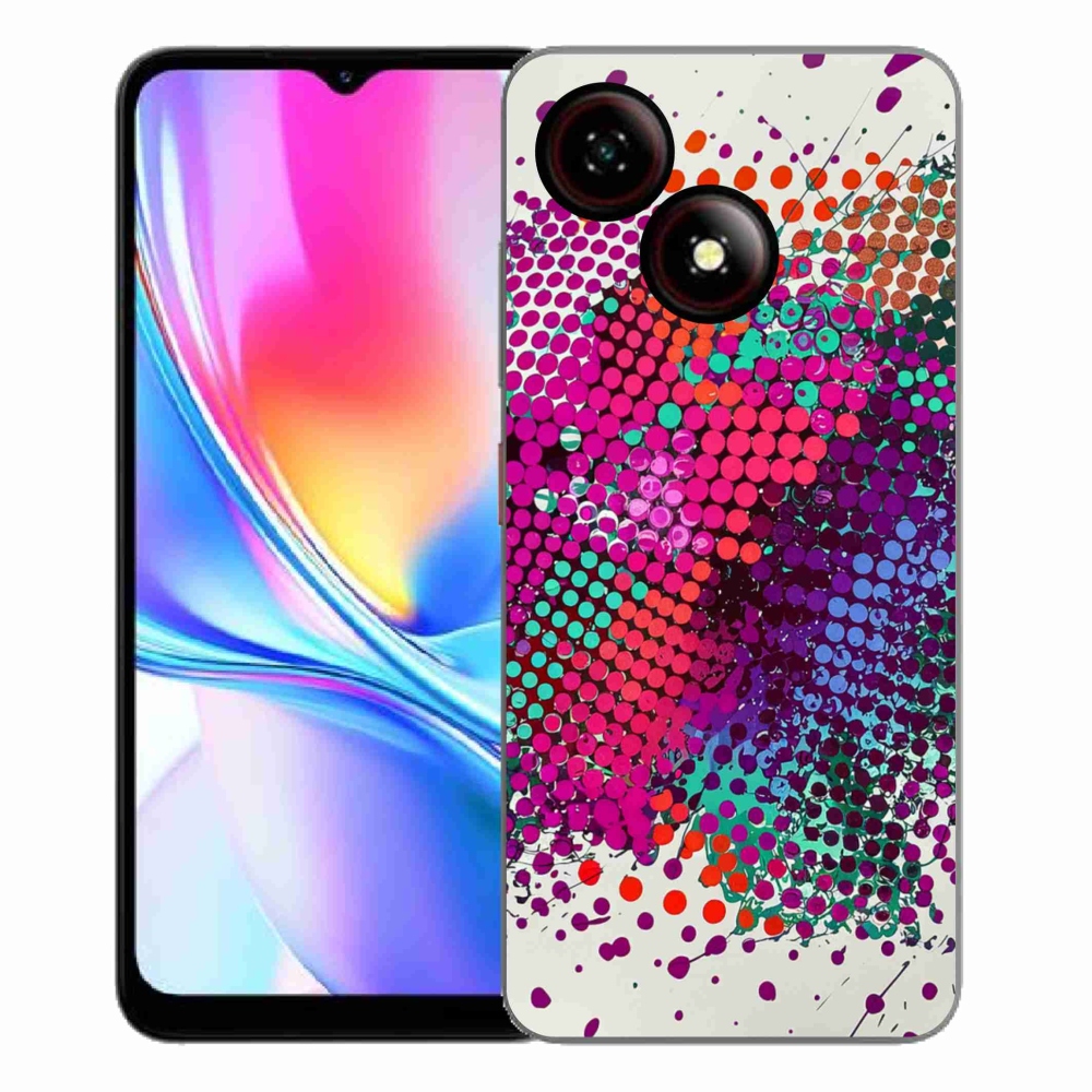 Gélový kryt mmCase na ZTE Blade A35E - abstraktný motív 65