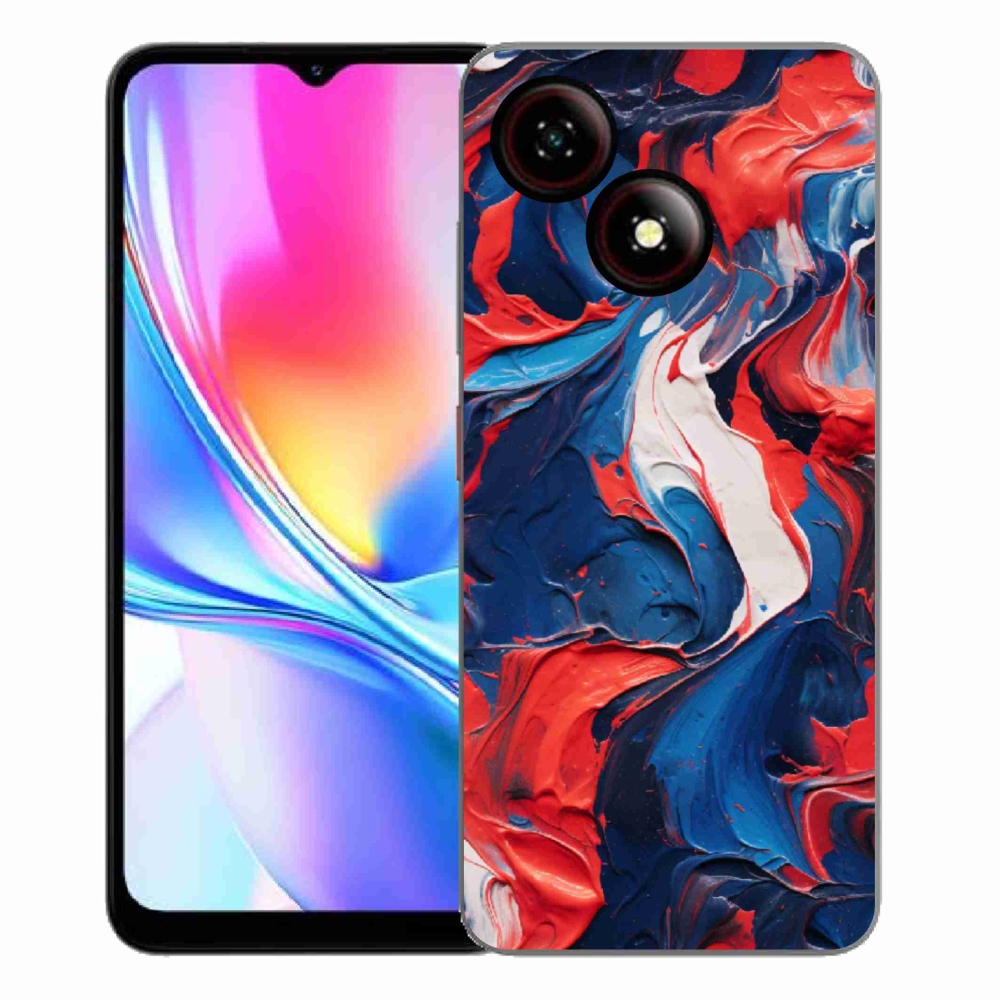 Gélový kryt mmCase na ZTE Blade A35E - abstraktný motív 7