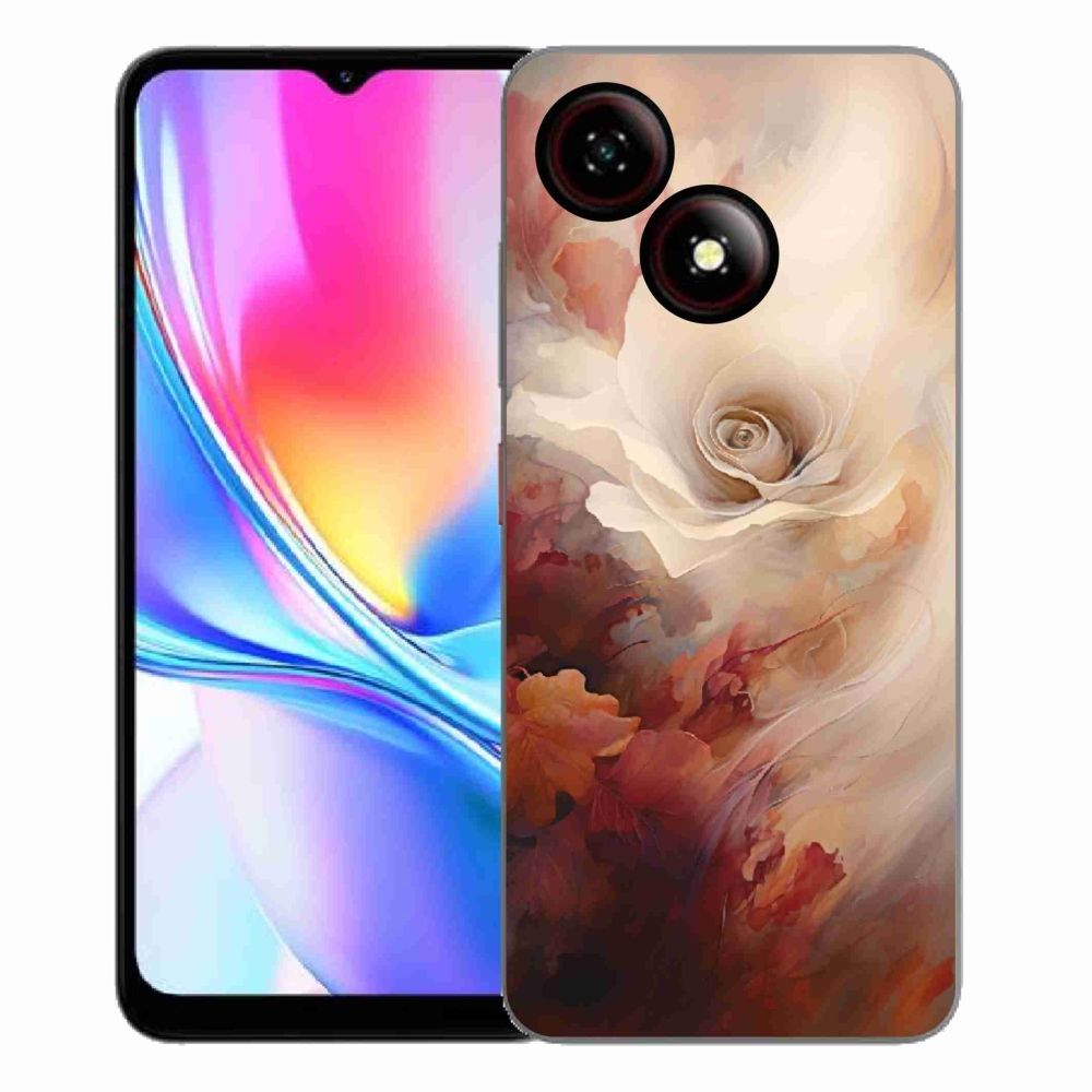 Gélový kryt mmCase na ZTE Blade A35E - abstraktný motív 9