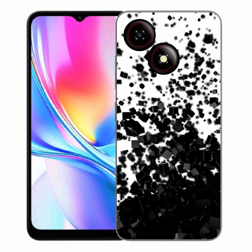 Gélový kryt mmCase na ZTE Blade A35E - abstraktný vzor 1
